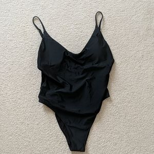 Aerie one piece black swimsuit